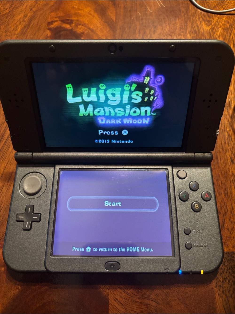 Nintendo 3DS XL Handheld Console - Dark Gray